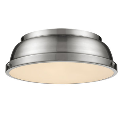Calico Steel Flush Mount