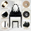 Ensemble coiffeuse et tabouret Roxana