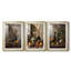 FLORAL Series DCCXII - Impression encadrée sur mesure de qualité supérieure - 3 pièces-1820980369-1820980370