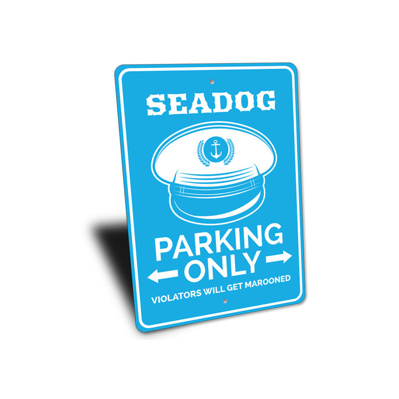 Panneau de signalisation en aluminium Seadog, H 18 po x l 12 po x P 0,06 po