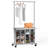 Magdelina 30.5'' Metal Rolling Clothing Rack