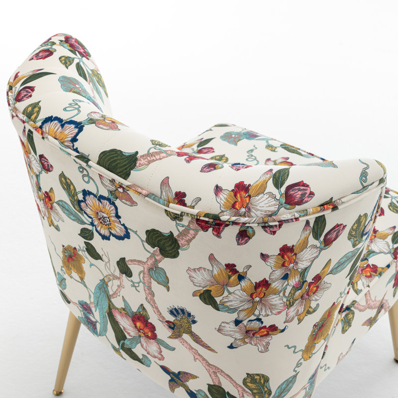 Chaise d'appoint large, Beige