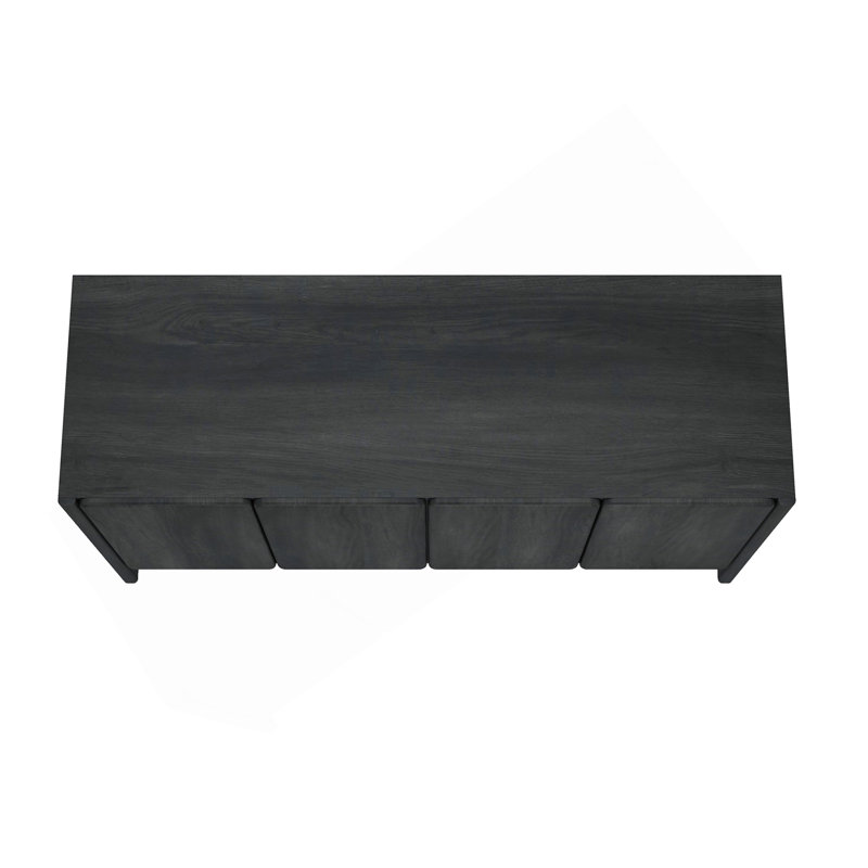 Buffet gris anthracite 60 "Linda, Gris anthracite