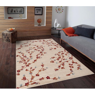 Dabbs Floral Indoor Rug