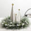 Porcelain Cone Tree - Set Of 3