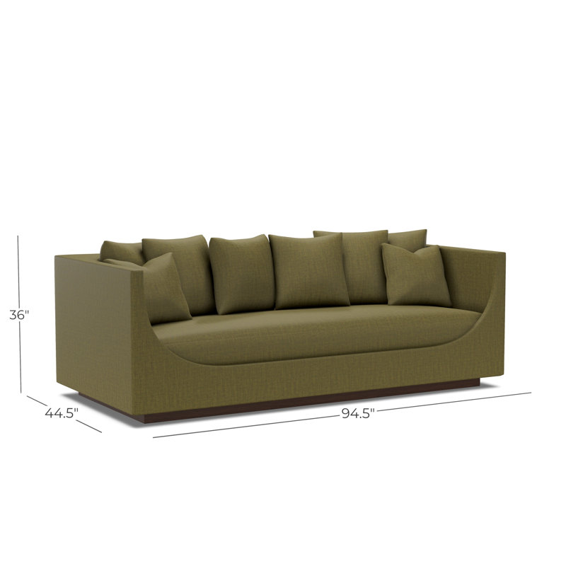 Claudette Bench Seat Sofa, 2361-21, Arlington