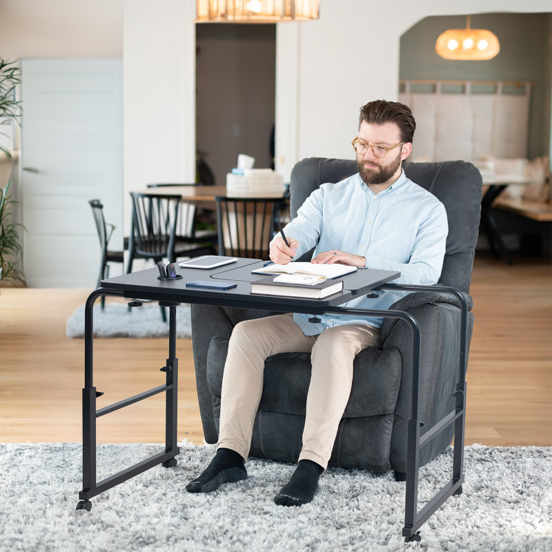 Bureau mobile réglable en hauteur VIVO pour enfants et adultes, poste de travail interactif