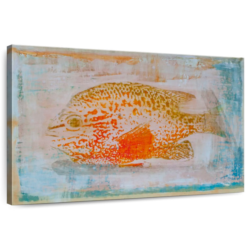 Brampt Orange Sunfish, 32" H x 48" W
