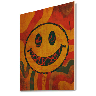 Rana I - Art mural Mid-Century en bois