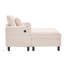 Chaise longue rembourrée 50 po-404283262