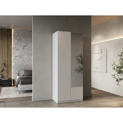 Nyback 2 Door Manufactured Wood Wardrobe