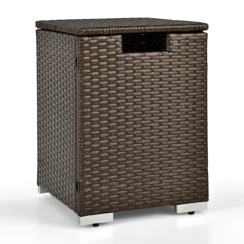 Ohanna 40cm x Wicker Propane Tank Cover