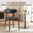 Maylon Upholstered Solid Wood Frame Side Chairs-1788348401