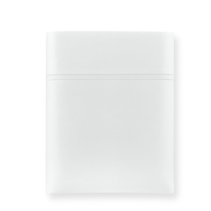 Virtuoso Sateen Flat Sheet, King/Cal King Flat Sheet, White