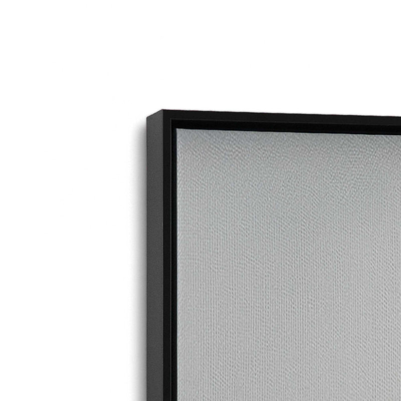 Nimbus Drama, ensemble de 2 toiles encadrées, Cadre flottant noir satiné, H 16,75 po x l 33,5 po x P 1,75 po