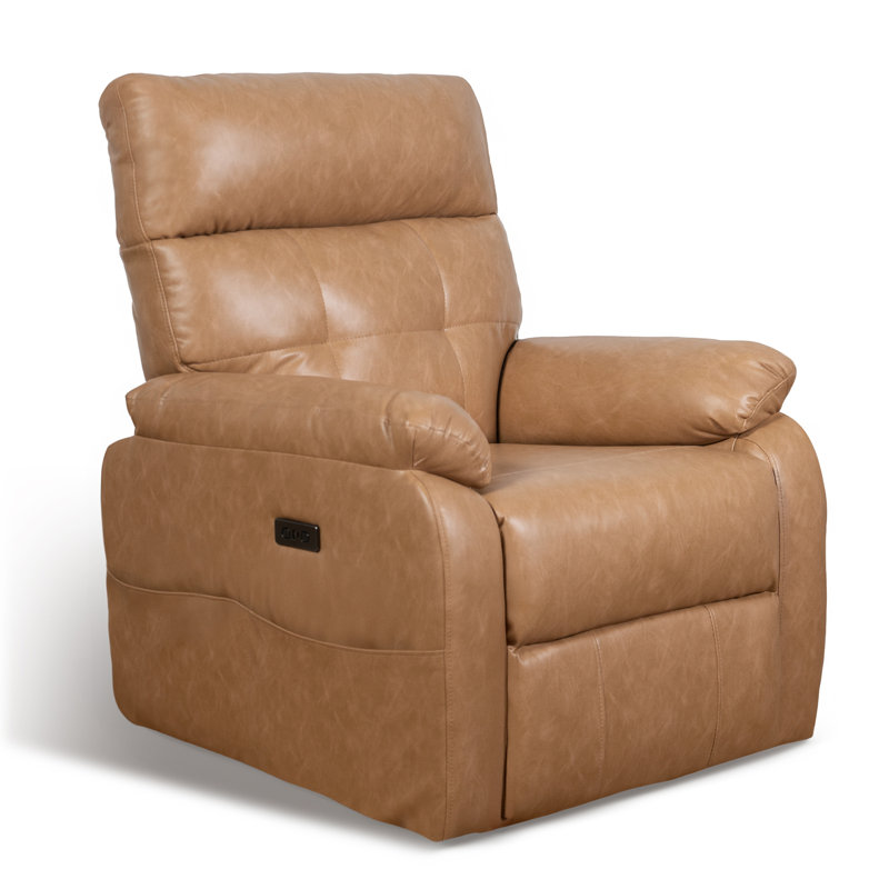 Power Zero Gravity Recliner Chair, Light Brown