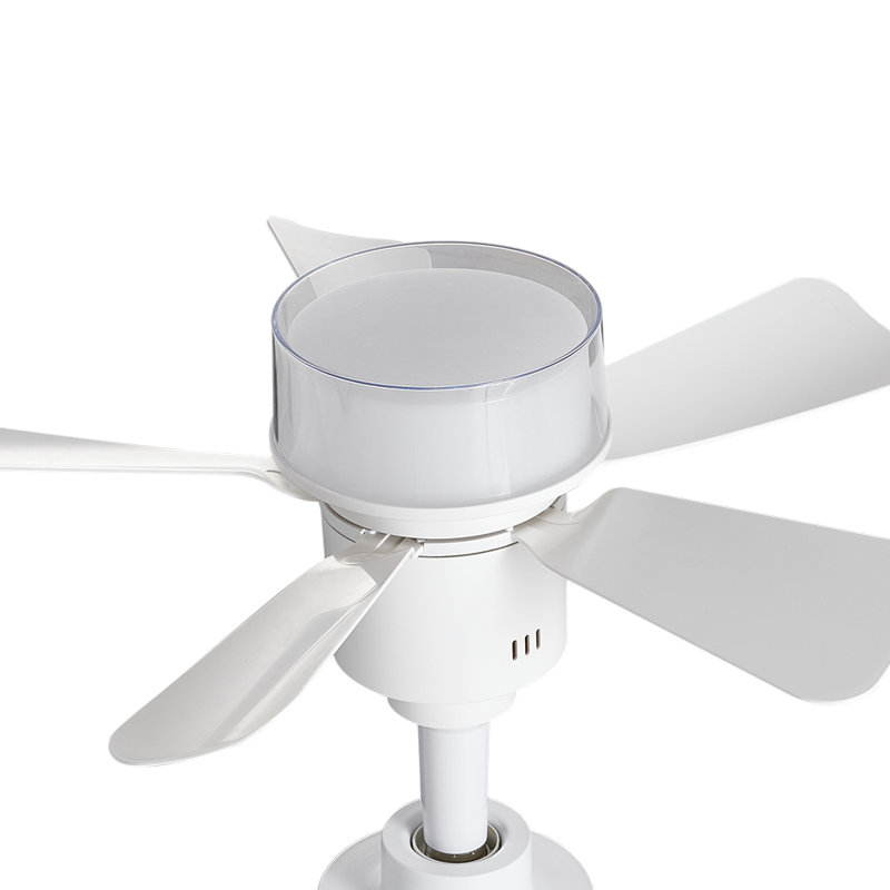 Ceiling Fan with LED Lights, White