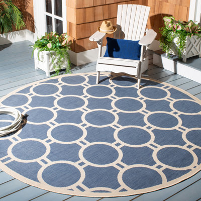 Tapis géométrique Courtyard Performance