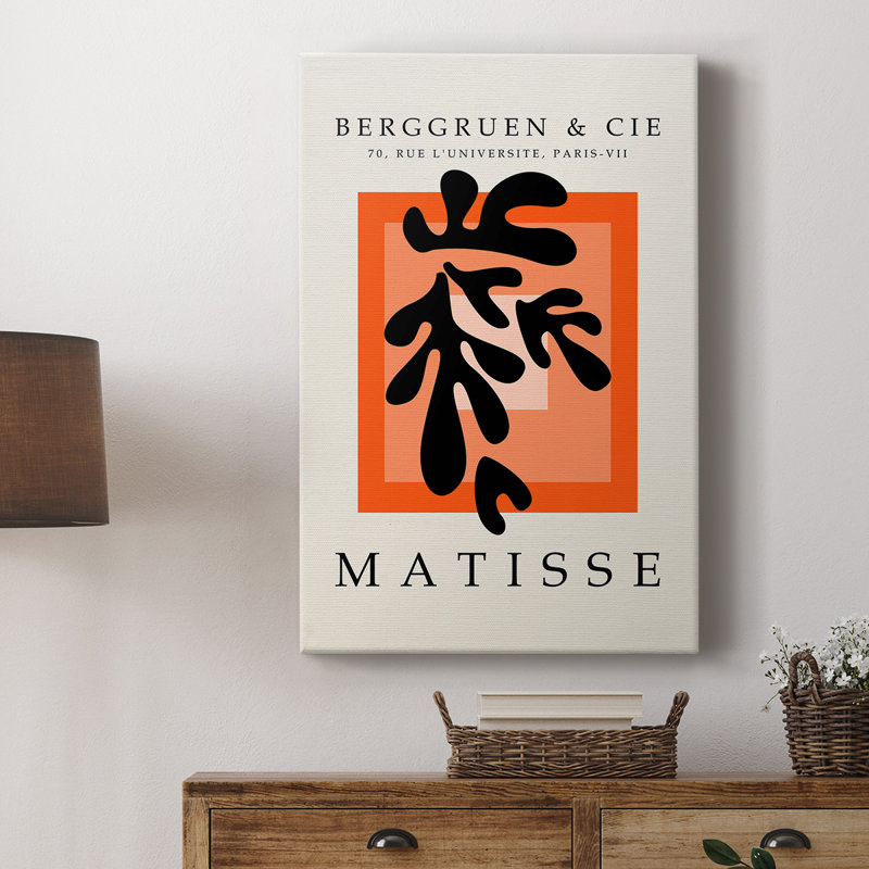 Matisse CEC XXVII, reproduction d'art encadrée sur mesure Cavas Gallery, H 27 po x l 18 po