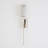 Fluted Solid Brass Wallchiere