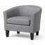 Fauteuil d'appoint en similicuir