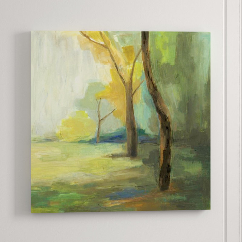Afternoon Forest II Painting by Elle Youngstrom, 54" H x 54" W, Outdoor