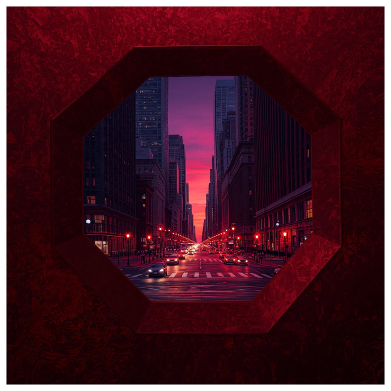Coussins City Street, 20 x 20 pouces