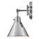 Arti 7.75-in Swing Arm Single Light Wall Sconce with On/Off Switch