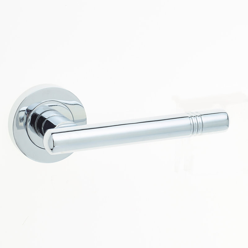 Kudos PC Door Handle, Polished Chrome