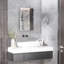 Kleankin Recessed Medicine Cabinet With Mirror