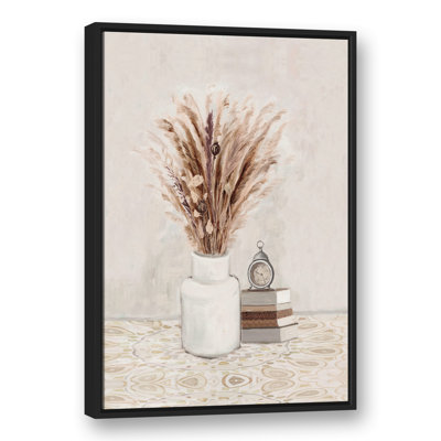 Herbe dans un vase - imprimé