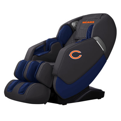 Faux Leather Reclining Adjustable Width Heated Massage Chair