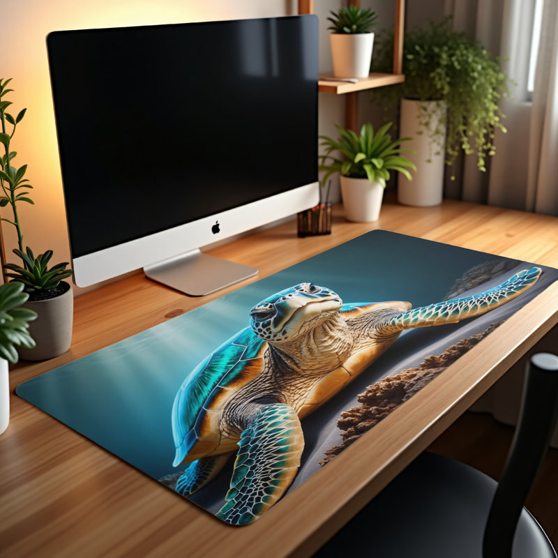 Polyester Desk Pad, 23.6x13.8