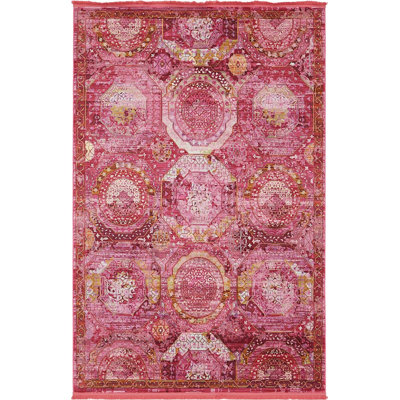 Tapis rose Folmar