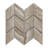 Famed 3" x 6" Porcelain Chevron Mosaic Tile
