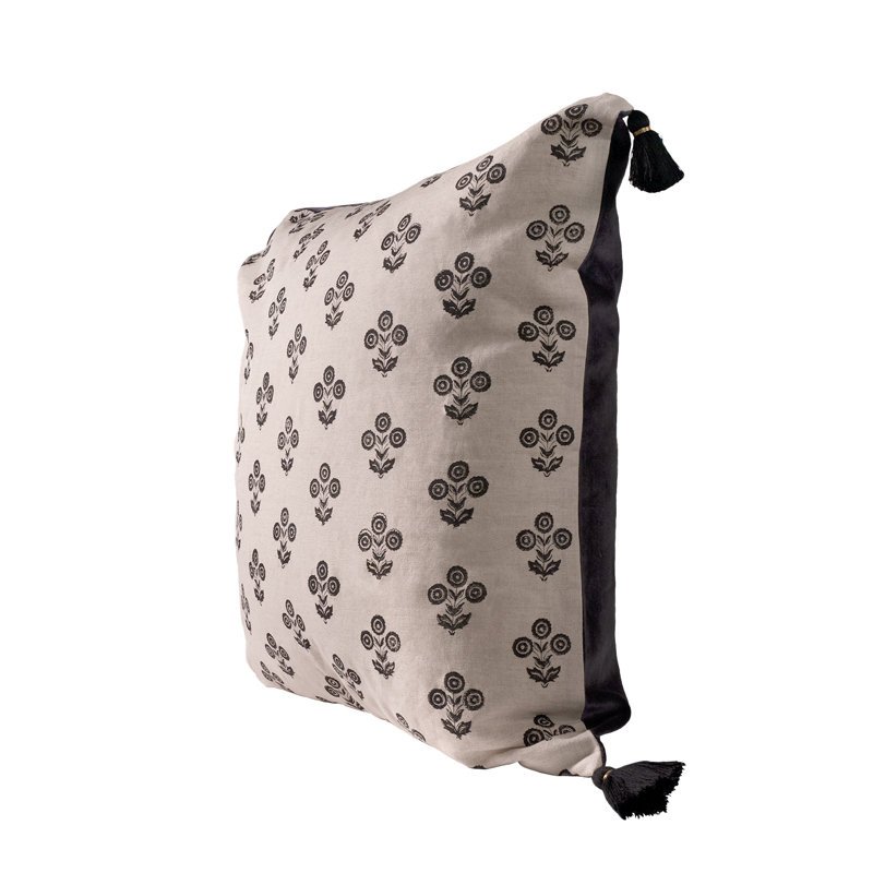 Coussin Flora, Carrée, H 24 po x l 24 po