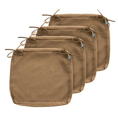 Housse de coussin d'extérieur 4 pièces CAYIP
