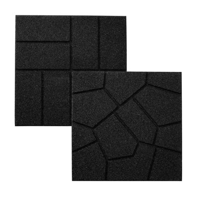 16'' x 16'' Rubber Paving Stone