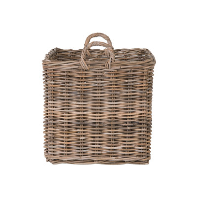 Panier carré en osier Ayriauna