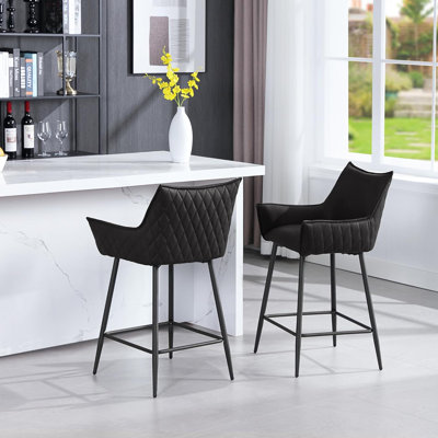 Anjum Upholstered Counter Stool