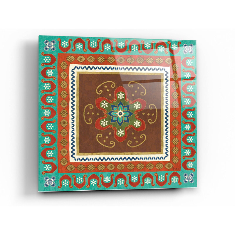 "Fiesta mexicaine IV" par Véronique Charron, H 24 po x l 24 po