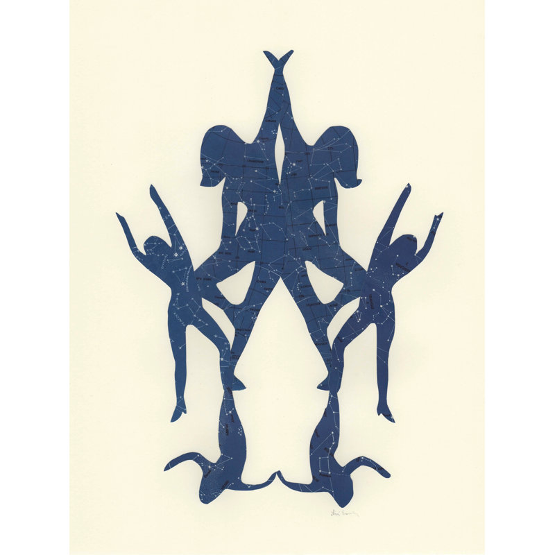 Dancing With The Stars Print by Lisa Eisenbrey, 20" H x 16" W