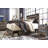 Kimette Slat Headboard Design Bed with Drawers-89100147