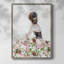 Beautiful Floral Contemplation II, reproduction encadrée - bois massif 47227-1342375723