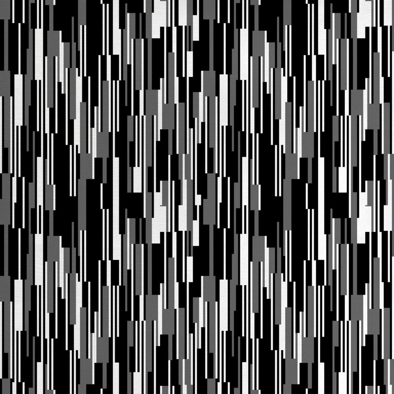 Tissu ionique à code-barres, l 58 po x L 108 po