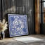 Impression sur toile «Bleu Reverie» par Laura Marshall-709832353-709832411-709832355