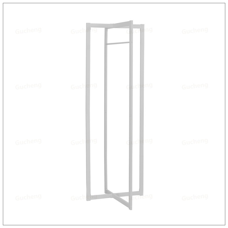 Modern Metal Free Standing Coat Rack With Extra Hanging Bar For Entryway And Bedroom, Contemporary Design, Ample Storage