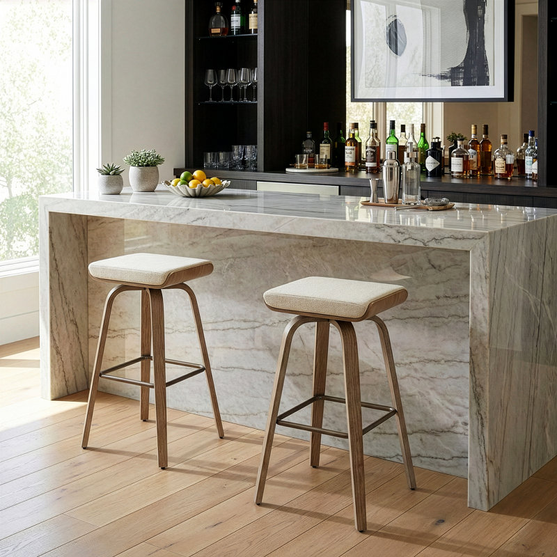 Tabouret Magdiel, Tabouret de bar (hauteur d'assise de 29,92 po)