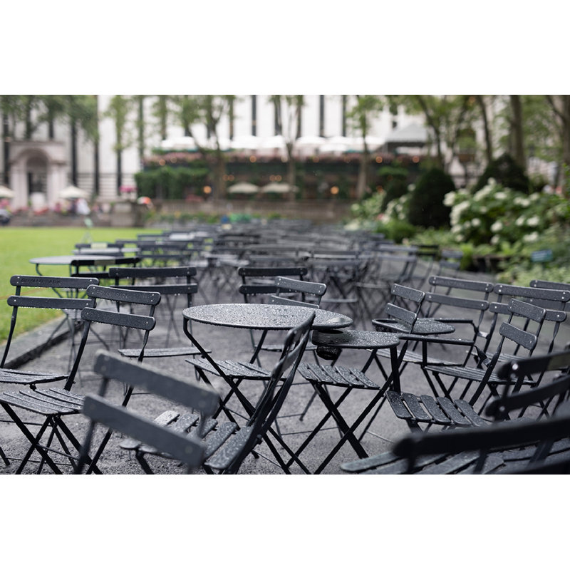 Table bistro Bistro, L 24 po x P 24 po x H 29 po, Anthracite