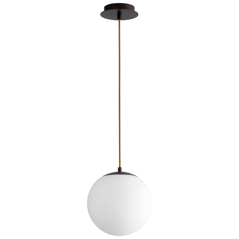 Kamm 1 - Light LED Single Pendant, Oiled Bronze, 133" H x 10" W x 10" D
